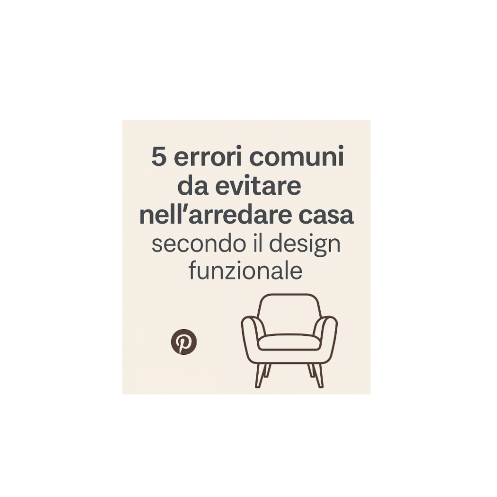Errori nell’arredare secondo il design&nbsp;funzionale
